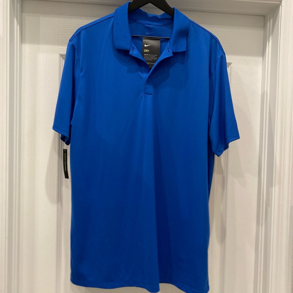 Nike DRI-FIT Men’s Blue POLO Shirt